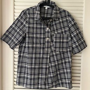 COS seersucker shirt